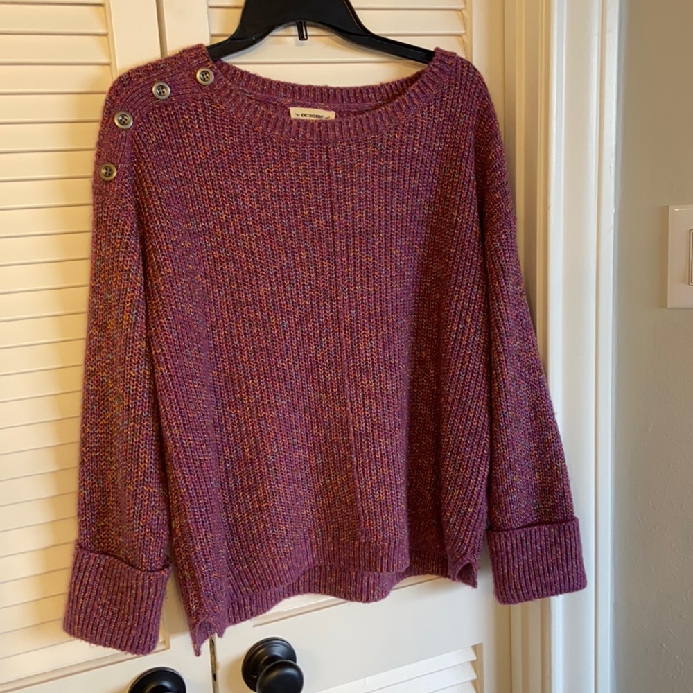 Purple Warm Winter Sweater size S/M